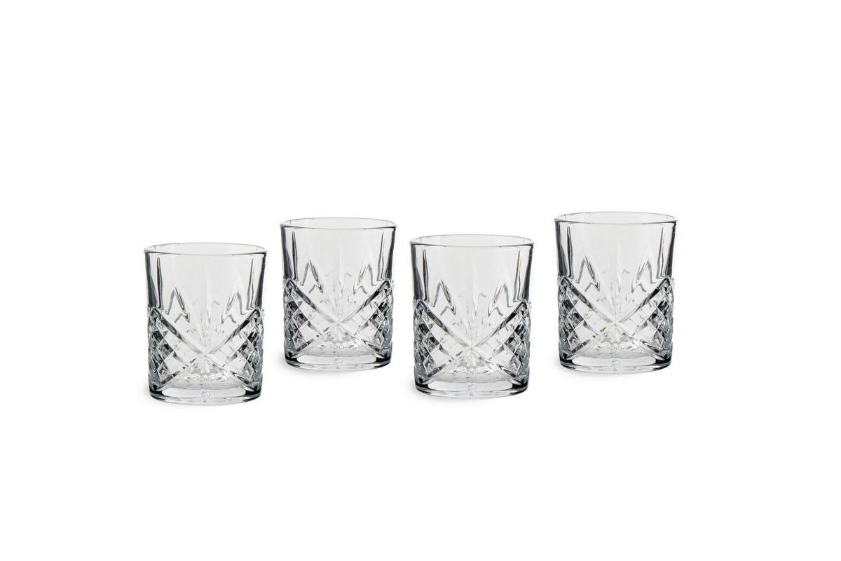 Gläserset Transparent D: 8,2 cm - Transparent, Basics, Glas (8,2/9,8cm) - Echtwerk