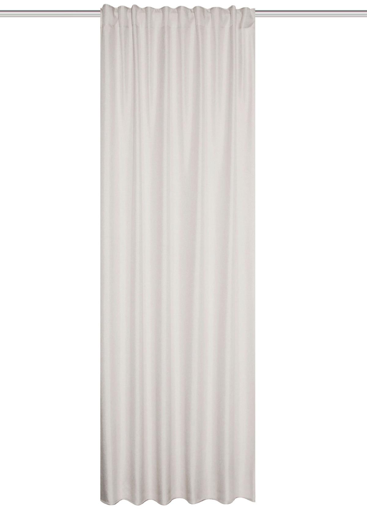 Wärmeschutzvorhang Eskamio - Creme, Basics, Textil (135/145cm)