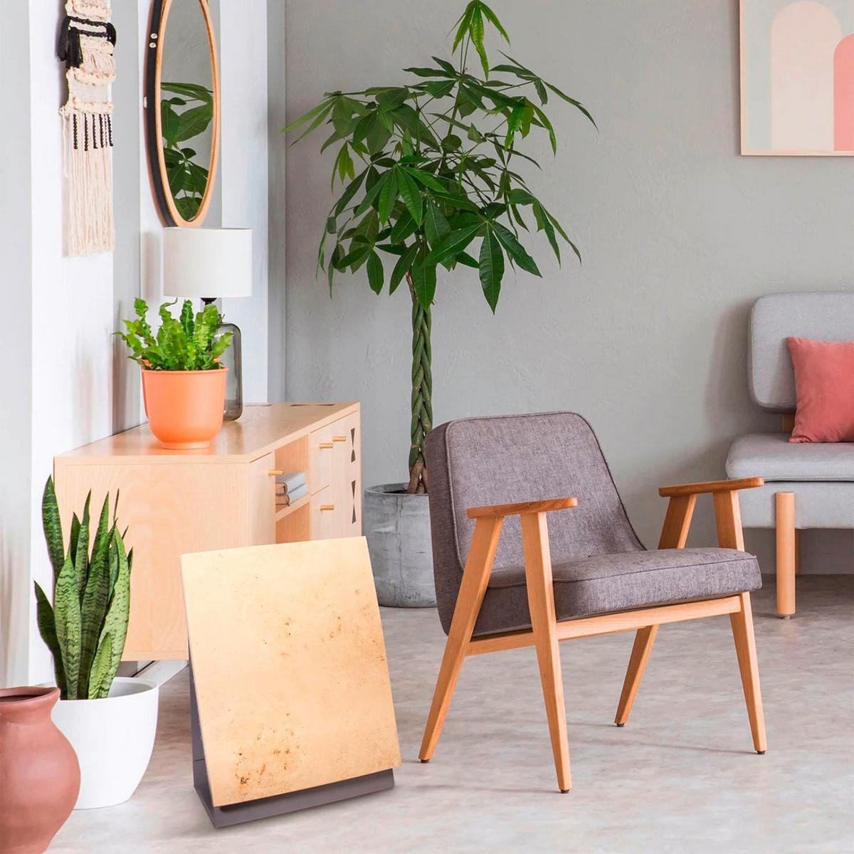 Infrarot-Heizpaneel 500w, Alufarben - Alufarben, Basics, Metall (67/50/50cm) - MID.YOU