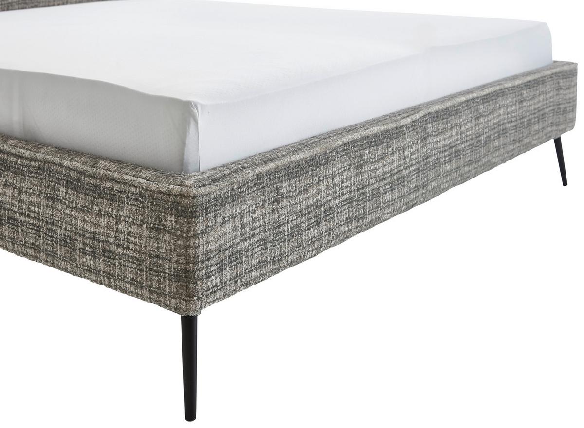 Polsterbett Infinity Liberty Grün 180x200cm - Schwarz/Grün, MODERN, Textil (180/200cm) - Livetastic