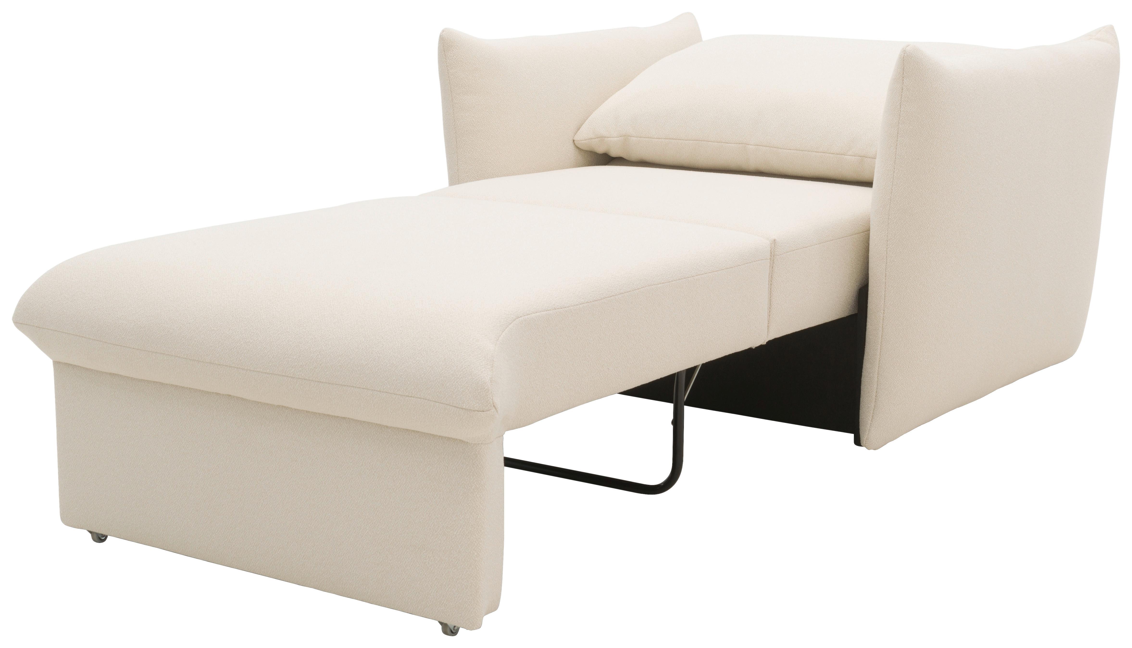 Sessel Looks Creme B: 120 cm - Creme/Schwarz, Design, Textil (120/100/97cm) - LOOKS by W.Joop