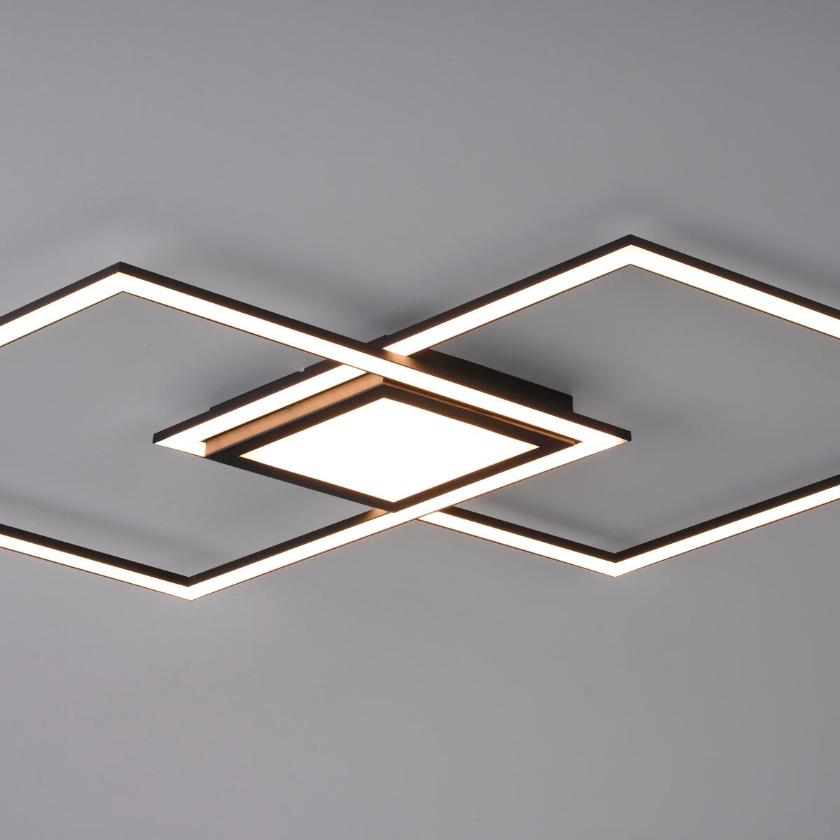 LED-Deckenleuchte Asmin L: 106 cm Achteckig - Basics, Kunststoff/Metall (106/37/5,2cm)
