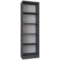 Regal Dilos Anthrazit B: 56 cm - Anthrazit, Basics, Holzwerkstoff (56/182/30cm) - MID.YOU