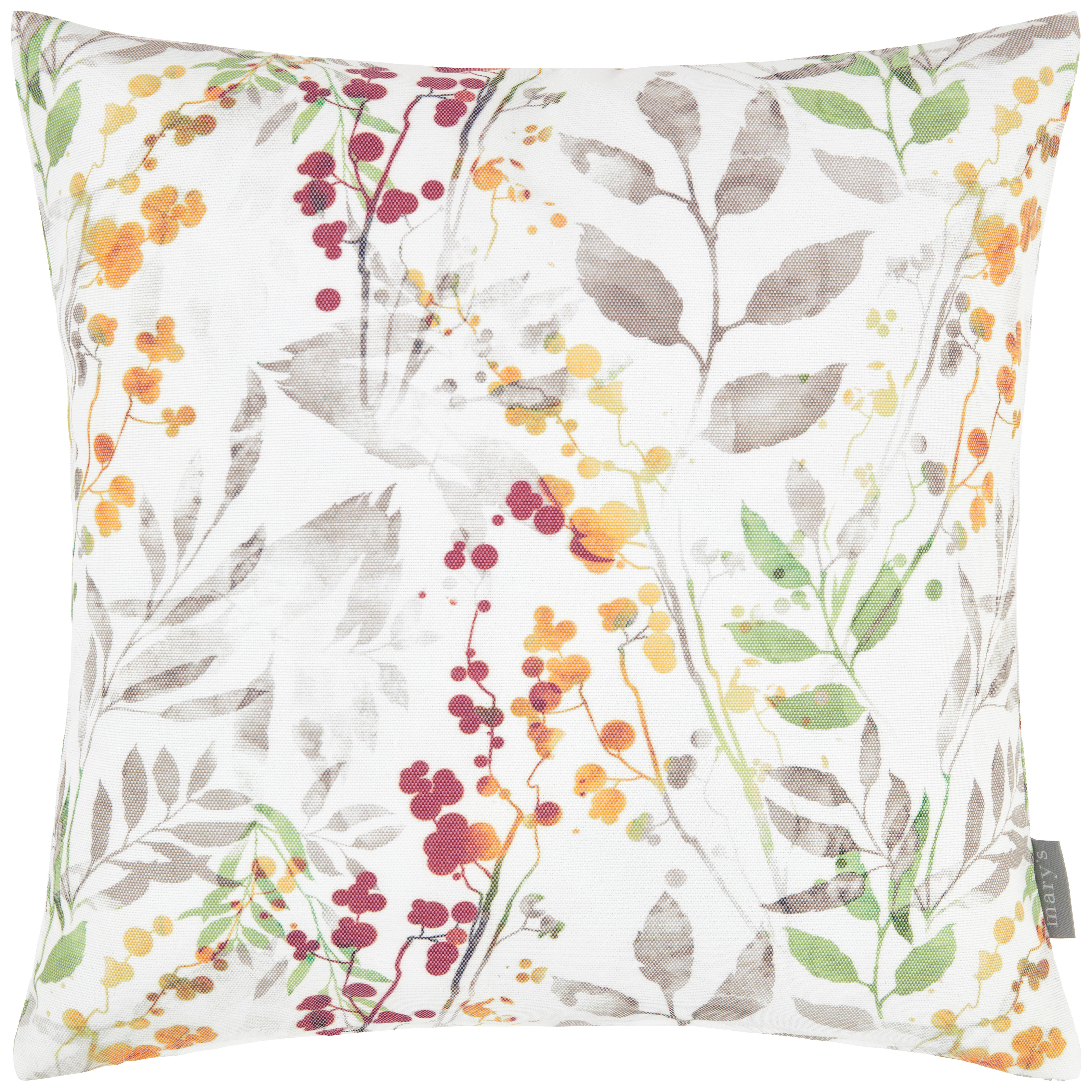 Poťah Na Vankúš Steffi, 40/40cm - žltá/biela, Štýlový, textil (40/40cm) - Mary's