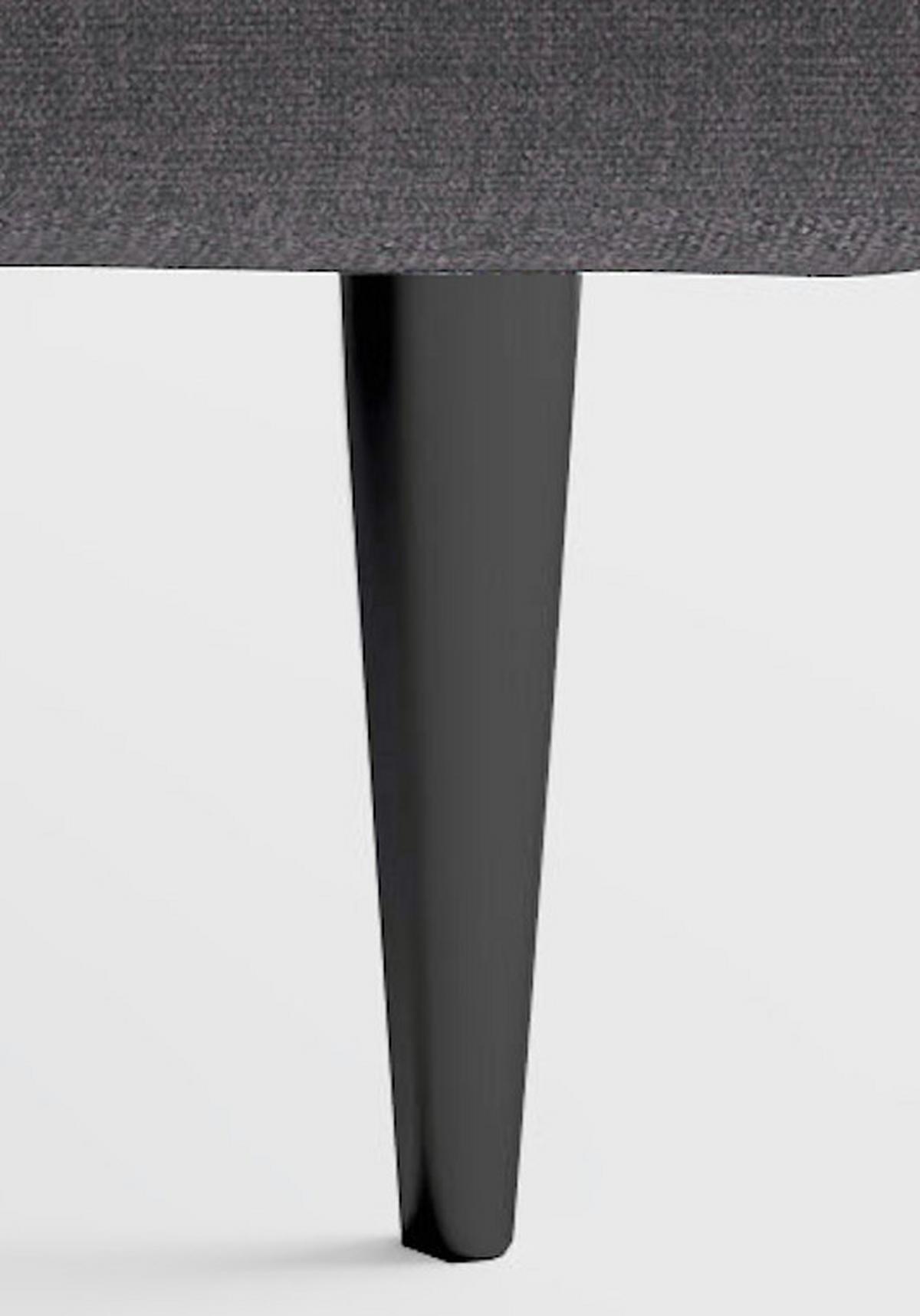 Sitzgarnitur Austin - Graubraun/Braun, Design, Textil - Livetastic