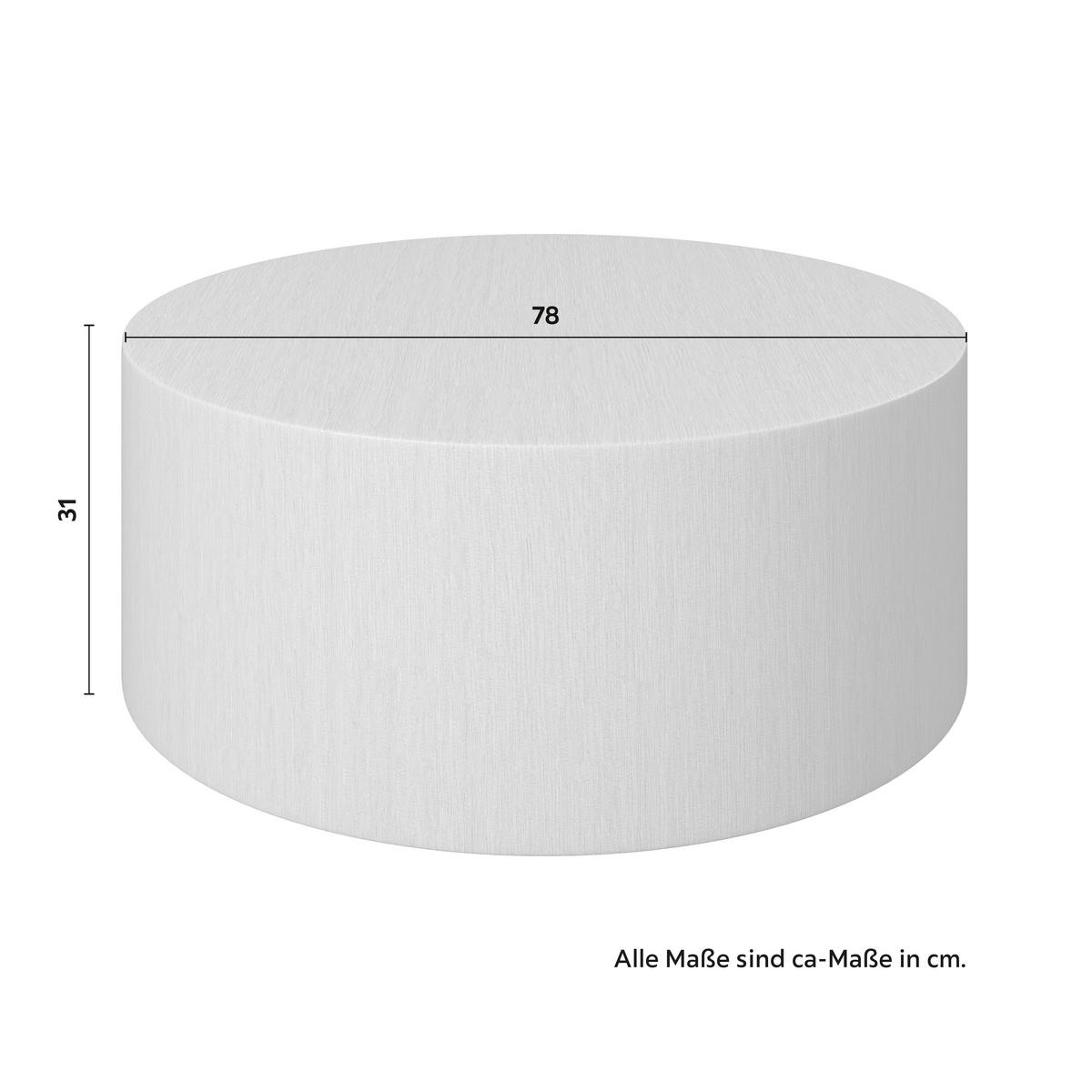 KONFERENČNÝ STOLÍK LUCY - farba duba, Modern, drevo/kompozitné drevo (78/31cm) - Bessagi Home