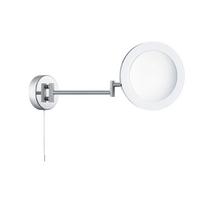 Bad-Wandleuchte Ip44 Chromfarben - Chromfarben, Basics, Glas/Kunststoff (20/20cm)