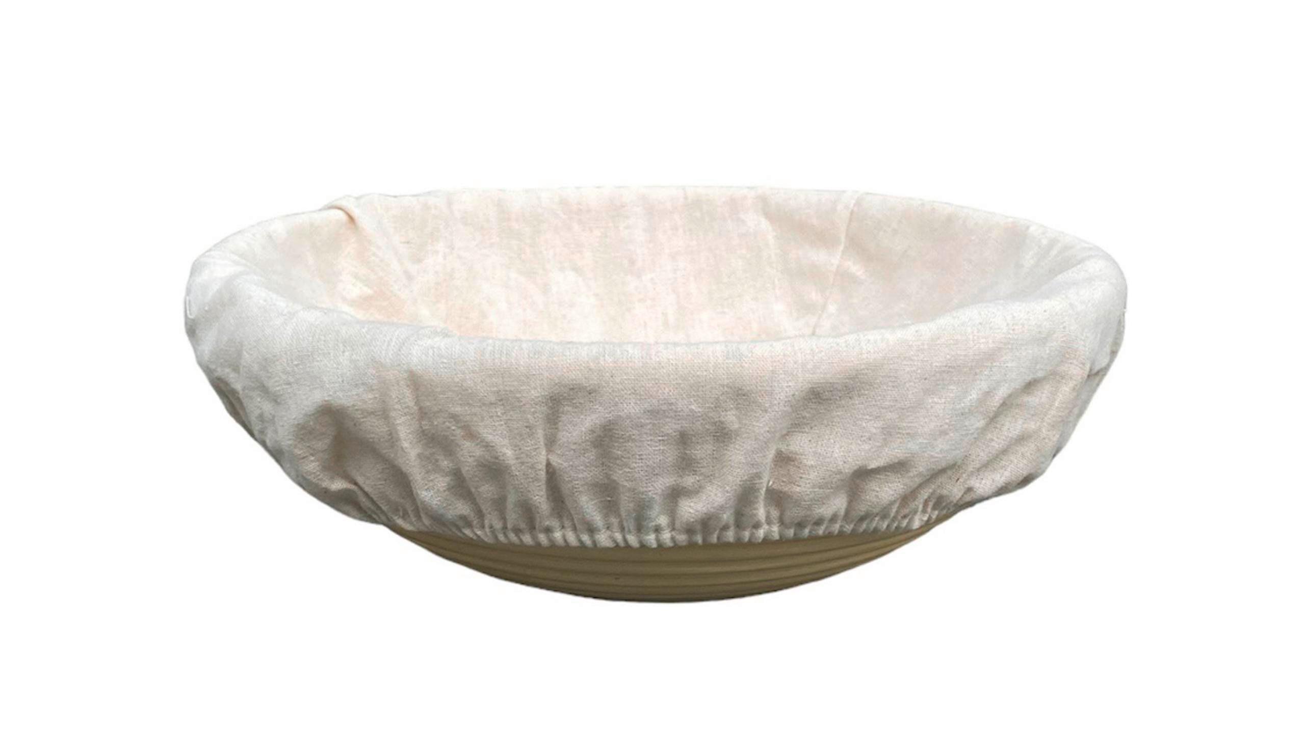 Kelesztő Kosár Krisitna -M - fehér, Romantik / Landhaus, textil/fa (25/8cm) - James Wood