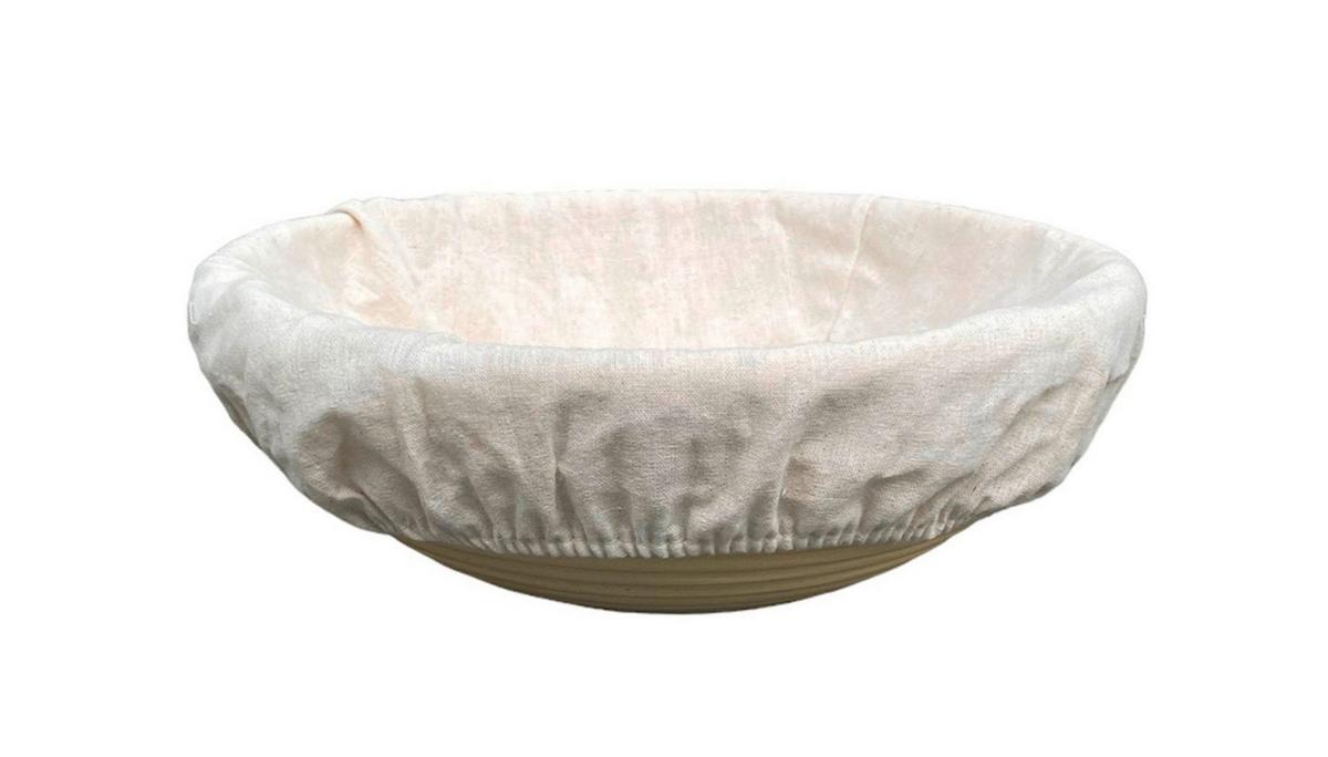 Kelesztő Kosár Krisitna -M - fehér, Romantik / Landhaus, textil/fa (25/8cm) - James Wood