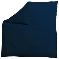 Bettdeckenbezug Woven Satin Fade - Schwarz/Dunkelblau, Basics, Textil (200/200cm) - Schlafgut
