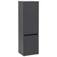 Midischrank Kopenhagen B: 40 cm Grau - Silberfarben/Grau, KONVENTIONELL, Holzwerkstoff (40/130/35cm) - Held