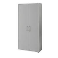 AKTENSCHRANK OFFICE EDITION - Hellgrau/Weiß, MODERN, Holzwerkstoff (84,4/185,6/33cm) - MID.YOU