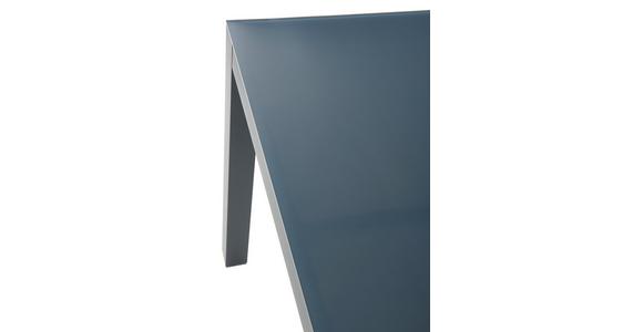 Gartengarnitur 7-Tlg. Ibiza Aluminium/Glasplatte - Anthrazit, MODERN, Glas/Textil (270/86/210cm) - Beldano