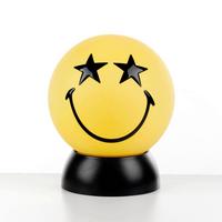 Kindertischleuchte Giallo Hellgelb L: 15 Cm - Hellgelb/Schwarz, Basics, Kunststoff (15/15/20cm)