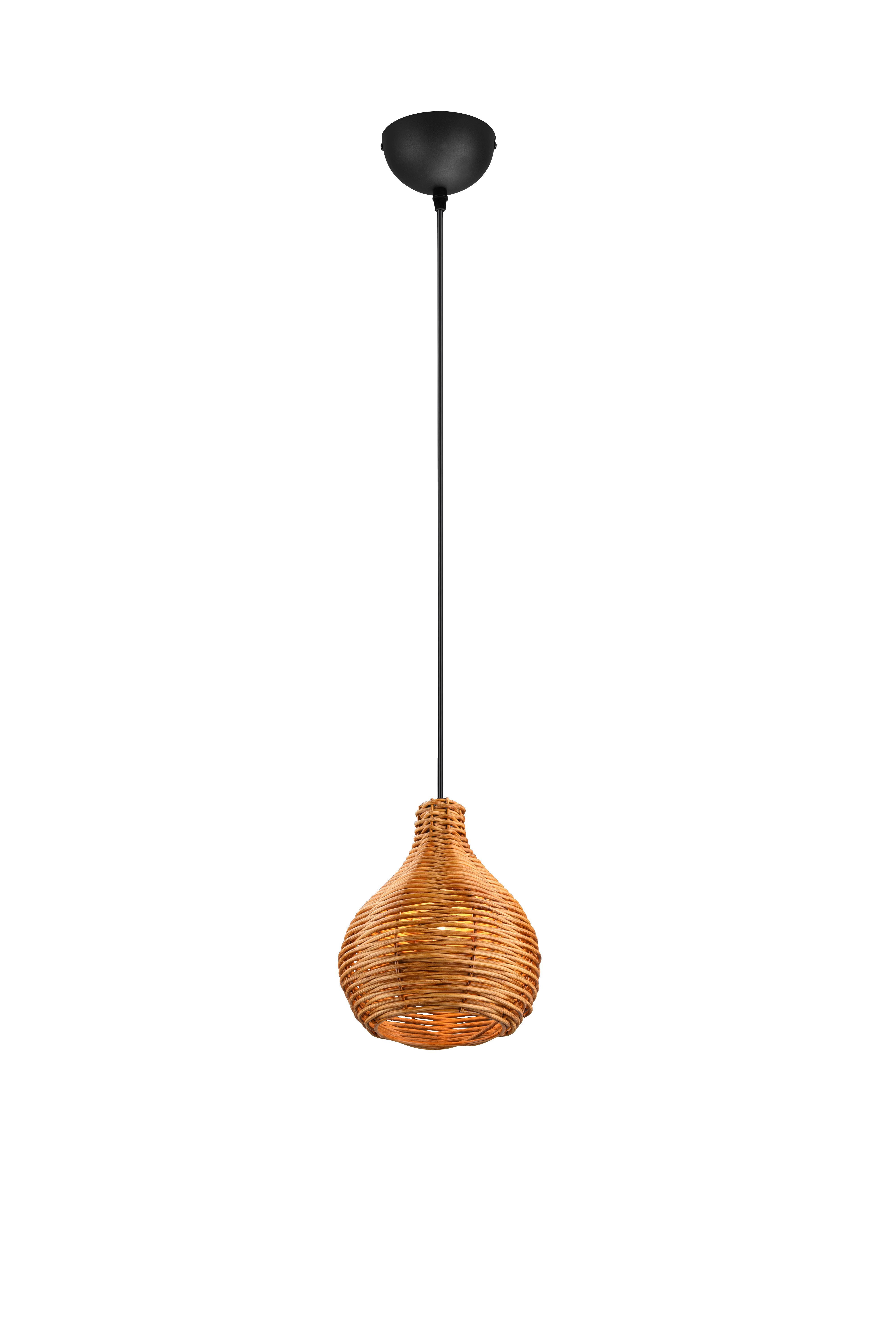 Pendelleuchte R31291036 Sprout - Braun, Basics, Holz (17/150cm)