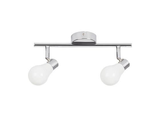 Bodové Svítidlo Bahar - bílá/barvy stříbra, Romantický / Rustikální, kov/umělá hmota (29cm) - Modern Living Bodové Svítidlo Bahar - bílá/barvy stříbra, Romantický / Rustikální, kov/umělá hmota (29cm) - Modern Living