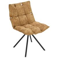 STOLIČKA CARLA - čierna/zlatá, Trend, kov/drevo (60/92/66cm) - Mömax