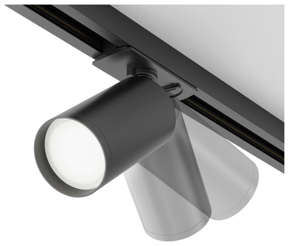 Schienensystem-Strahler Focus S - Schwarz, Basics, Metall (5,2/12,5/9,2cm) - MAYTONI