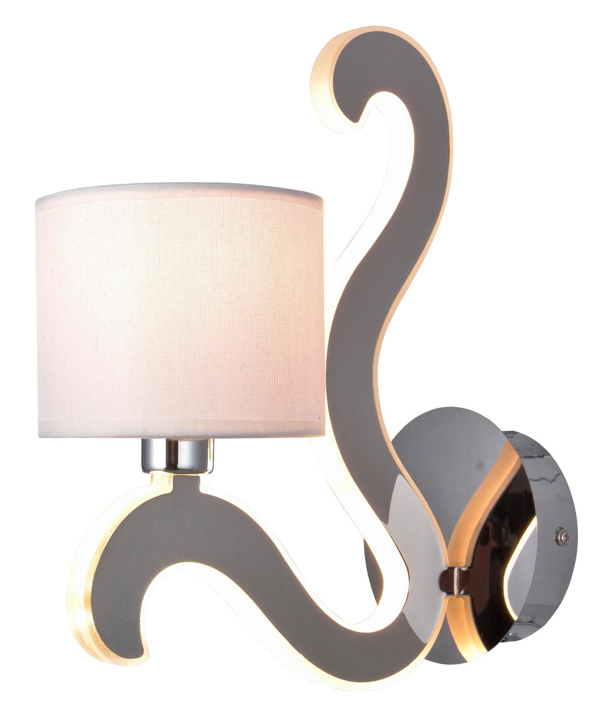 Wandleuchte 21-33864 Ambrosia - Goldfarben/Schwarz, KONVENTIONELL, Metall (26/26/30cm)