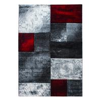 Flachwebteppich Hawaii - Rot, Design, Textil (240/340cm) - Novel