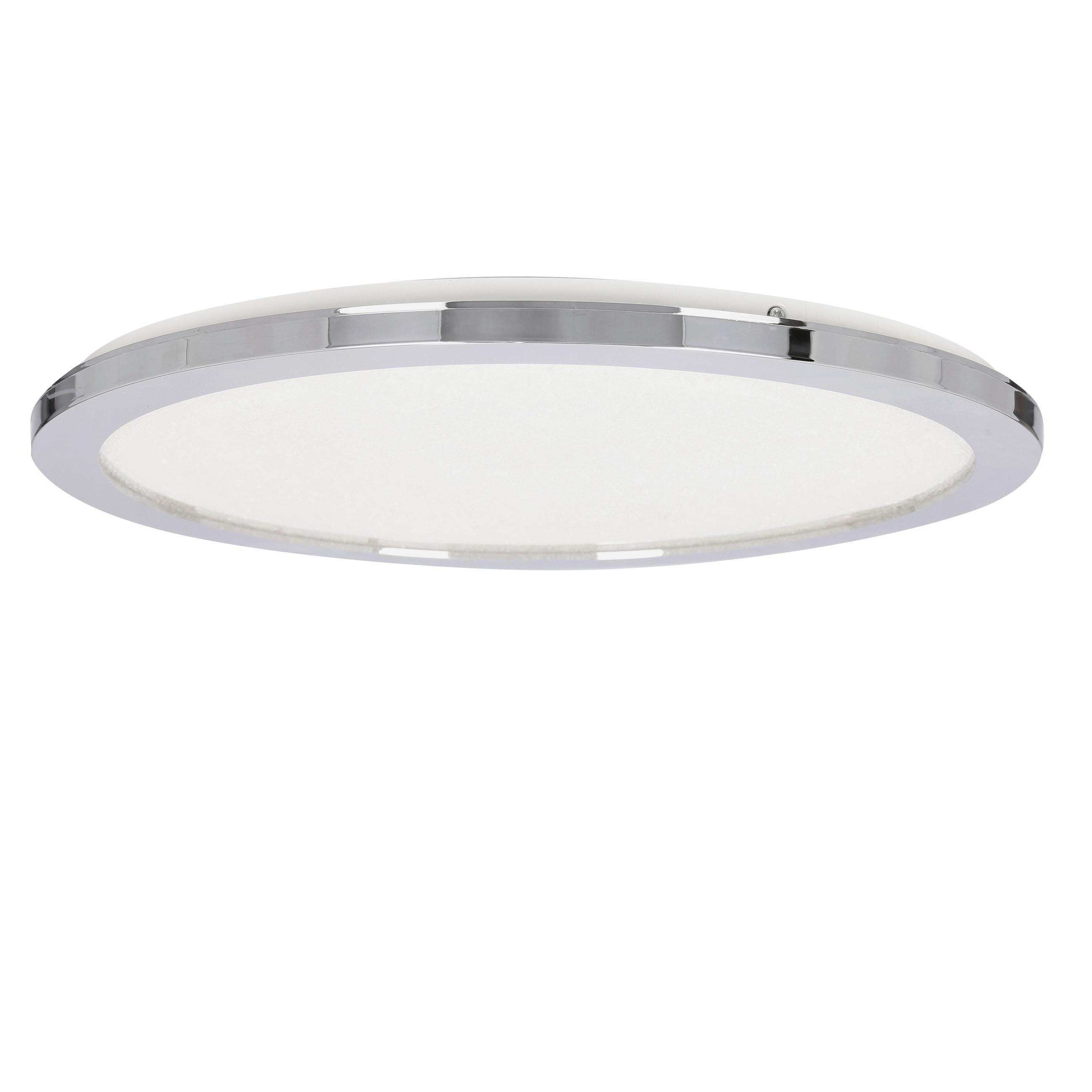 LED-Deckenleuchte 10-67432 Pixel - Chromfarben, KONVENTIONELL, Kunststoff (40/40/2.7cm)
