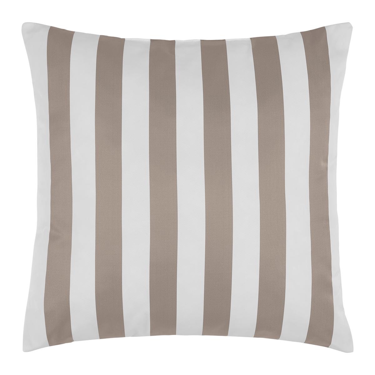 VONKAJŠÍ VANKÚŠ AMORE STREIF - biela/béžová, textil (45/45cm) - Mömax