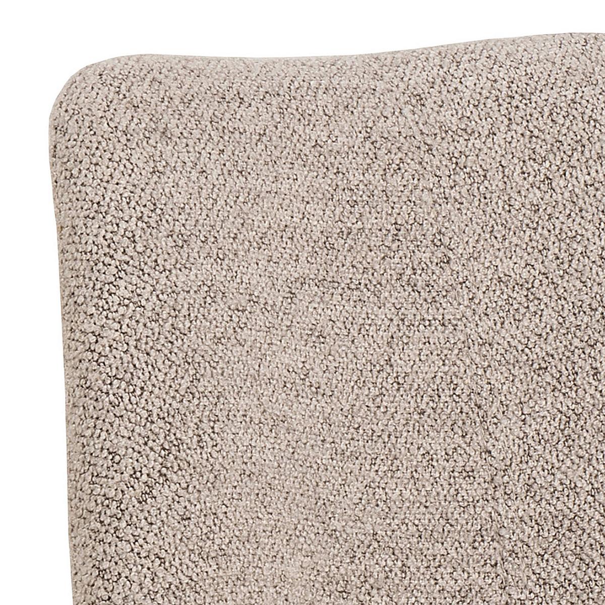 Stuhl Eris Beige B: 48,5 Cm - Beige/Schwarz, Design, Holz/Textil (48,5/85,5/54cm) - MID.YOU
