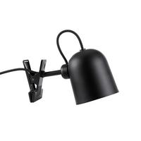 Klemmleuchte Angle Schwarz D: 10 cm - Schwarz, Design, Metall (10/12,4cm) - Nordlux