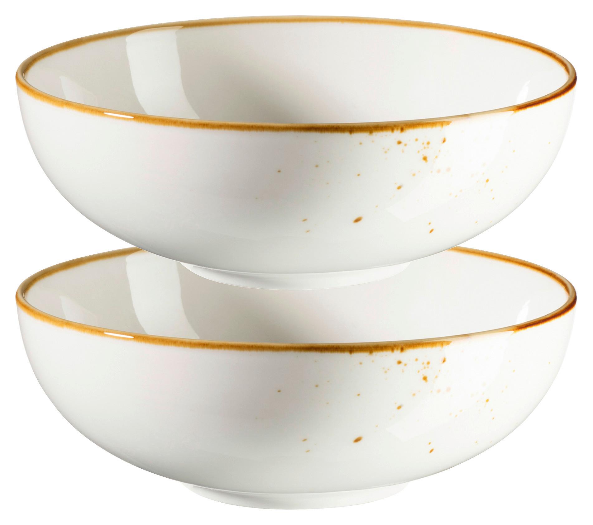 Schüssel Pintar Braun/Beige, 2-teilig