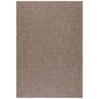 Outdoorteppich Zagora - Schwarz/Braun, Basics, Textil (120/170cm) - Novel