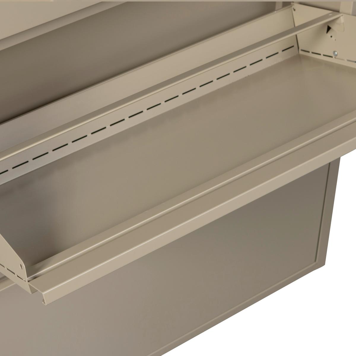 Schuhkipper Sabine Sandfarben B: 66 Cm - Sandfarben, Design, Metall (66/103/16cm) - Livetastic