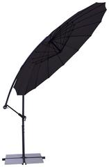 Sonnenschirm Ø290 cm höhenverstellbar Pendelschirm SHANGHAI in Anthrazit