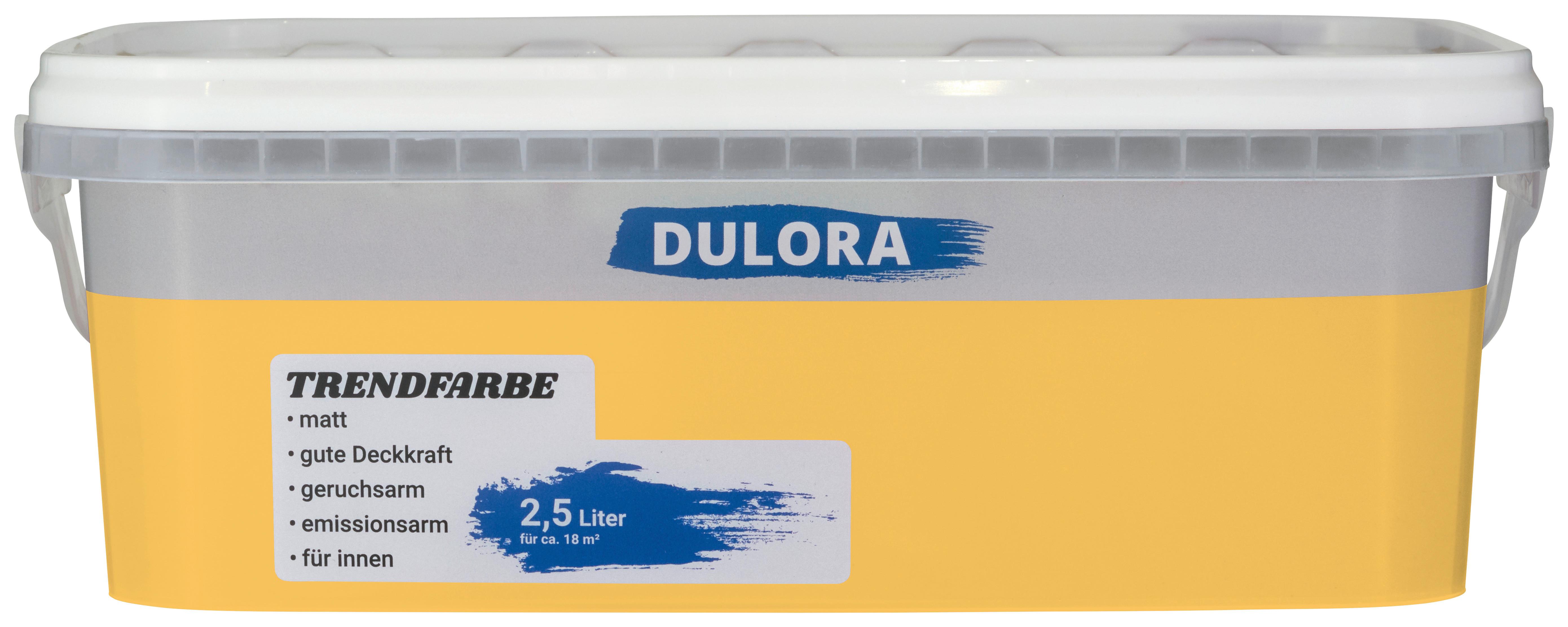 Wandfarbe Sonne Matt 2,5 L Für 18 M2 Dispersionsfarbe - Dunkelgelb, Trend (28,6/10/20cm) - Dulora