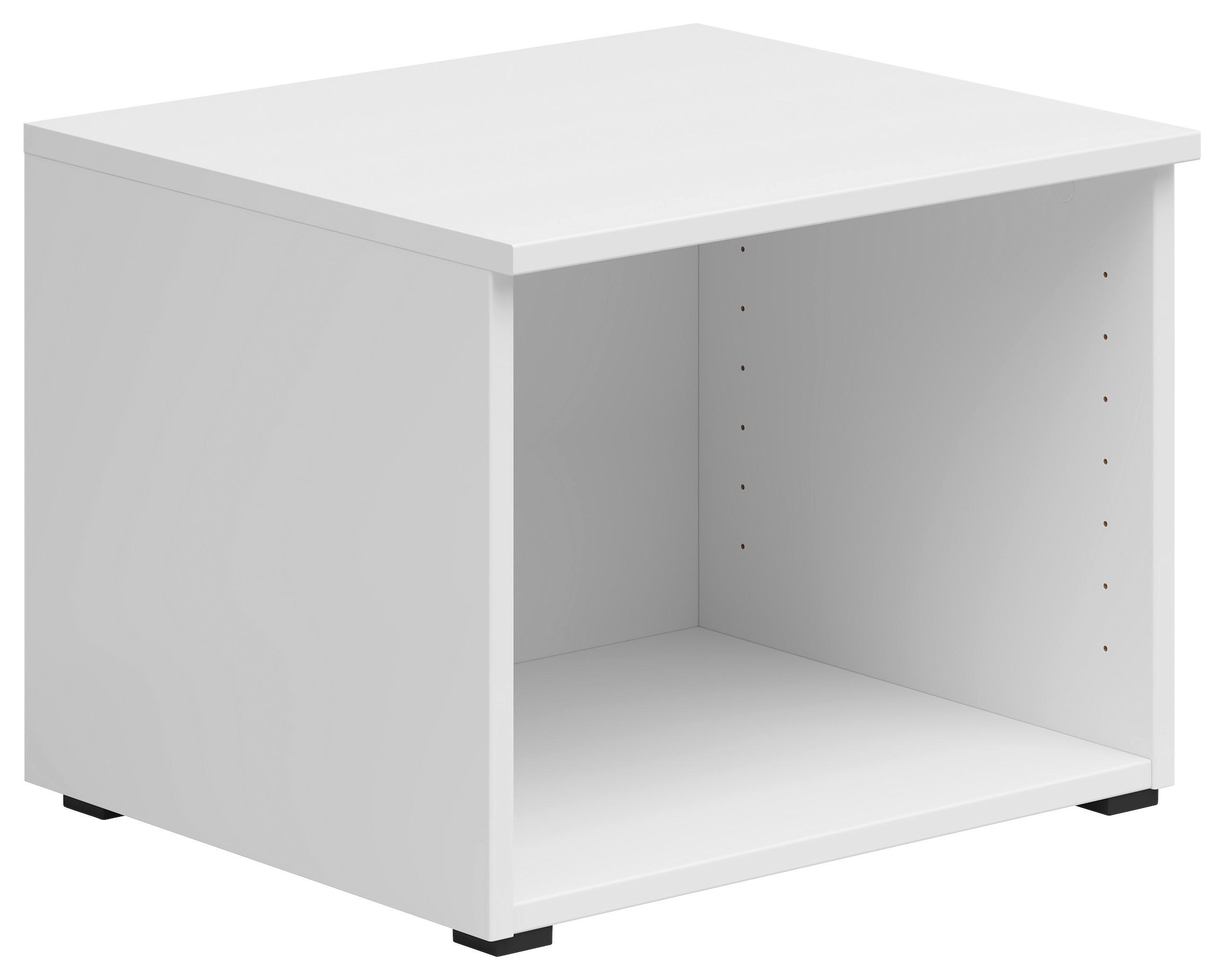 Nástavec k regálu MULTISTAURAUM š: 45cm - bílá, Moderní, kompozitní dřevo (45/35/40cm)