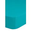 Spannleintuch Jersey Türkis 200x220cm Baumwolle - Türkis, Basics, Textil (200/220cm) - MID.YOU