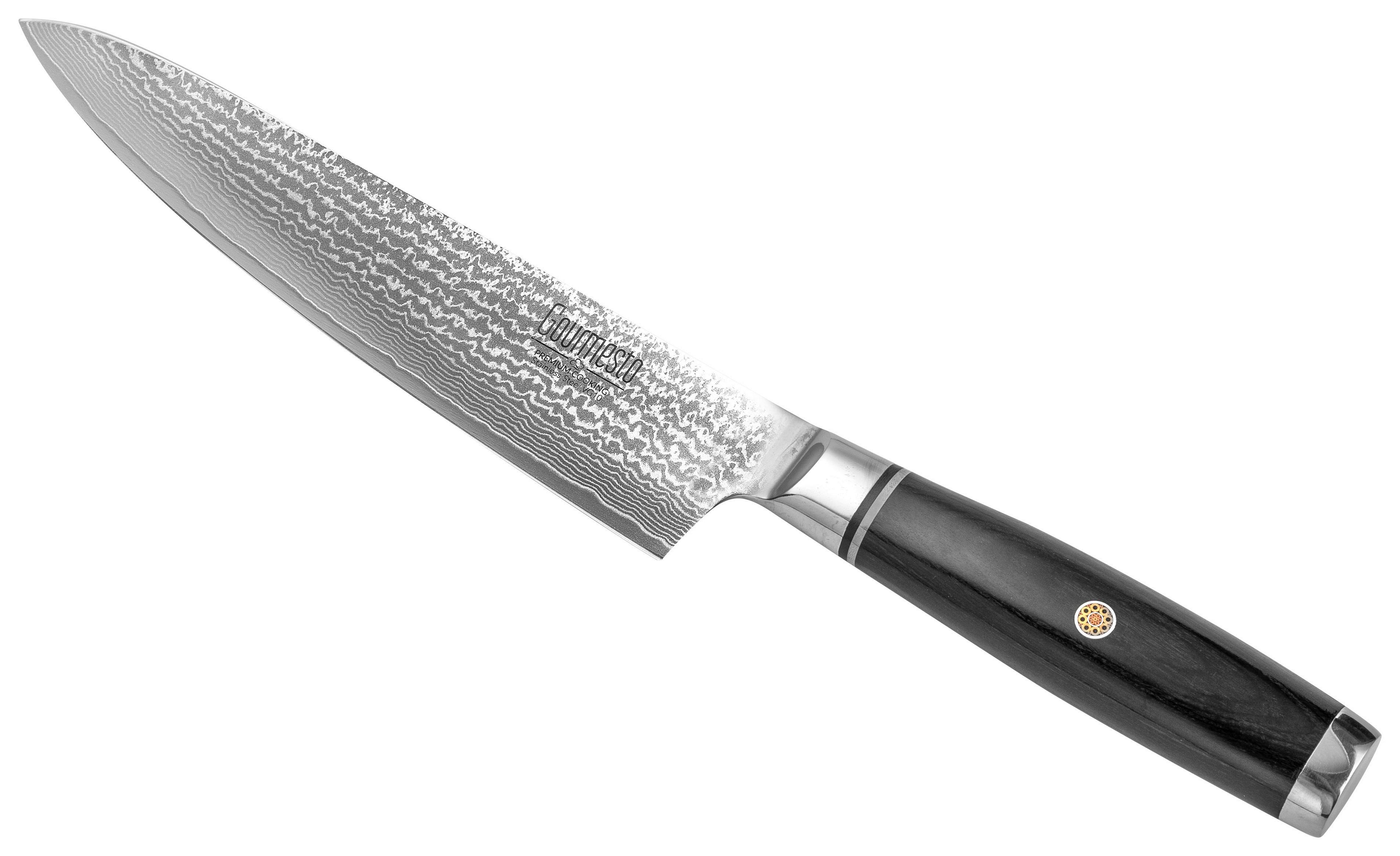 Šéfkuchařský nůž Profi Line, čepel: 20,3cm - barvy stříbra, Moderní, kov (32cm) - Gourmesto