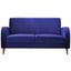 Sofa Brahms B:162 cm - Blau/Walnussfarben, MODERN, Holz (162/86/85cm) Sofa Brahms B:162 cm - Blau/Walnussfarben, MODERN, Holz (162/86/85cm)