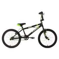 Bmx Bmx Freestyle 20 Zoll - Schwarz/Grün, Basics, Metall - Atrigo