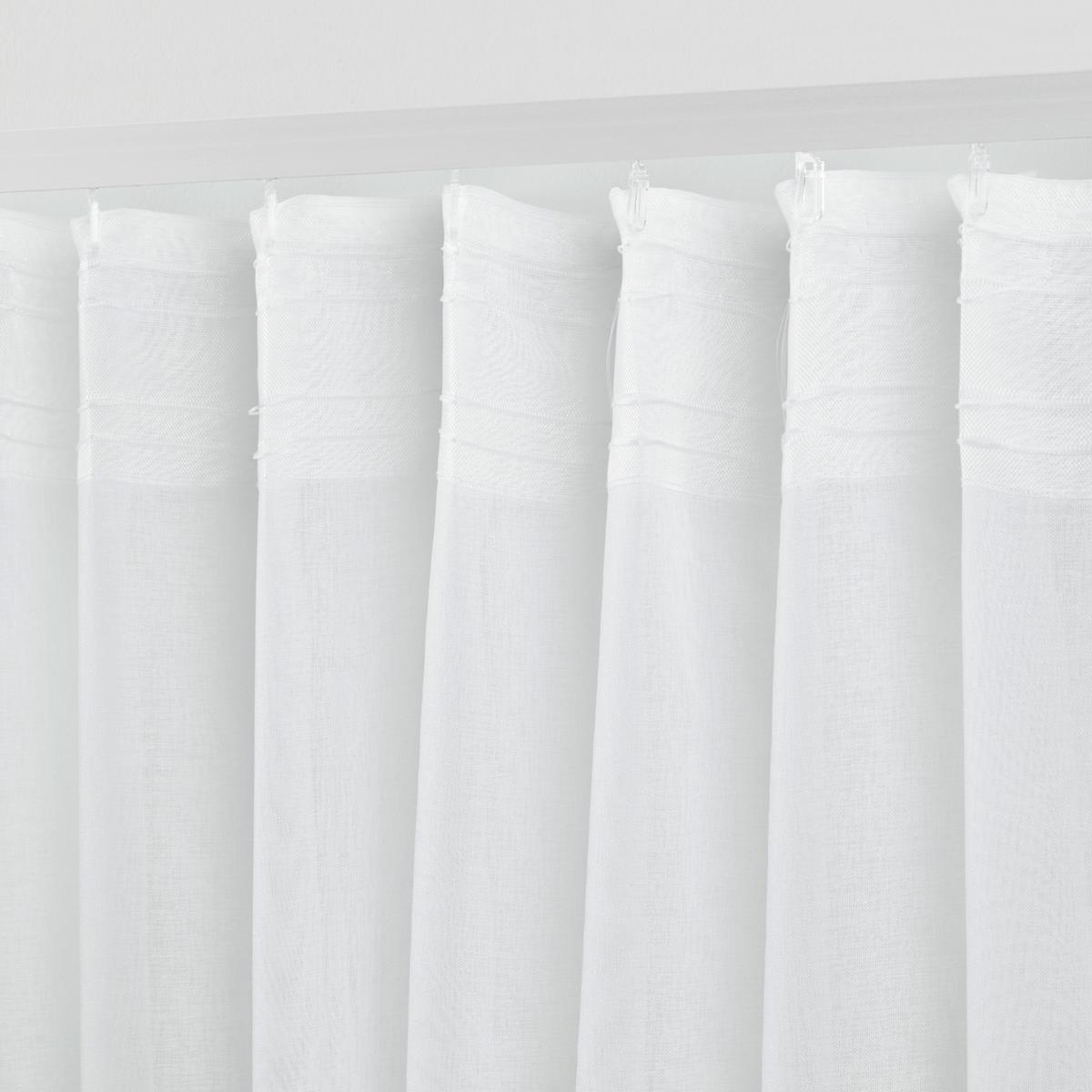 HOTOVÝ ZÁVĚS LIVIE - bílá, Basics, textil (135/245cm) - Mömax
