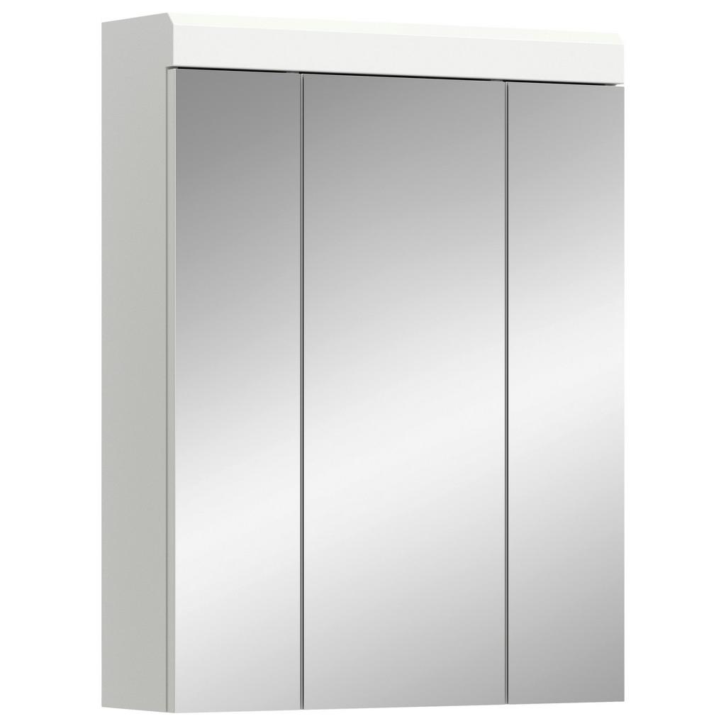 Spiegelschrank Scout Weiß Hg B: 60 cm