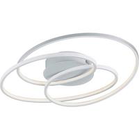 LED-Deckenleuchte Gale L: 60 cm, dimmbar - Weiß, Basics, Metall (60/13,5/43cm) - Trio Leuchten