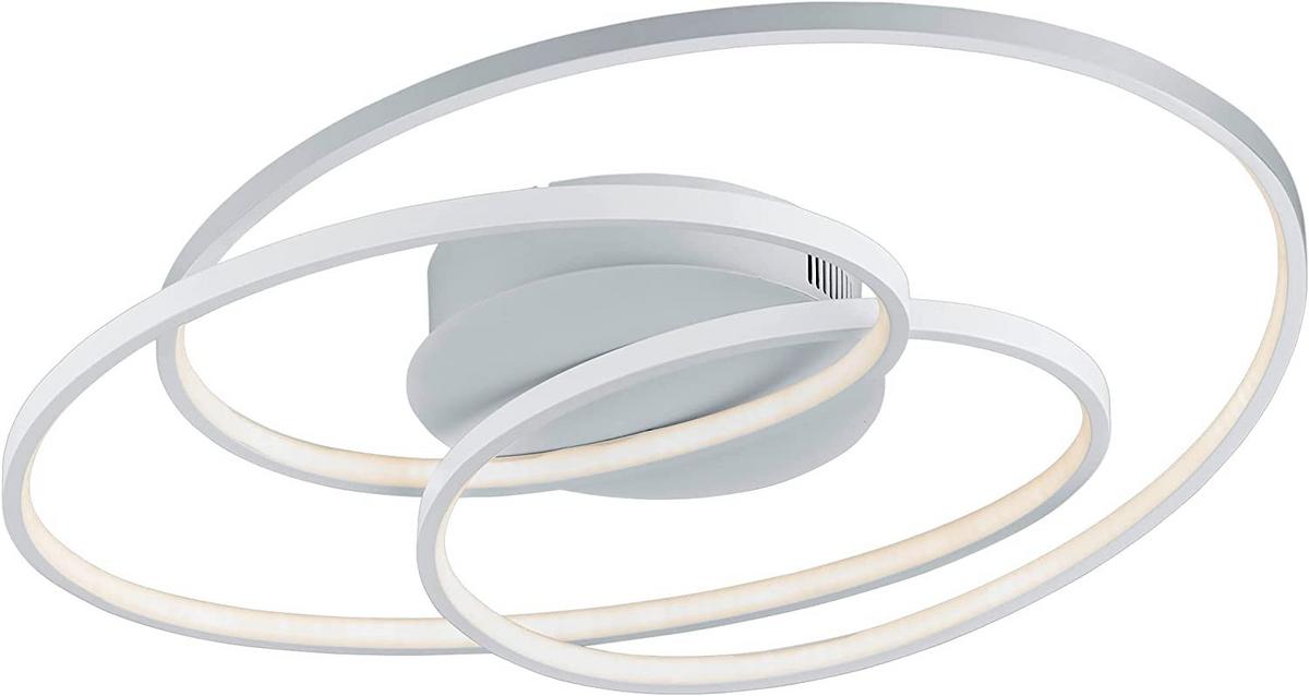 LED-Deckenleuchte Gale L: 60 cm, dimmbar - Weiß, Basics, Metall (60/13,5/43cm) - Trio Leuchten