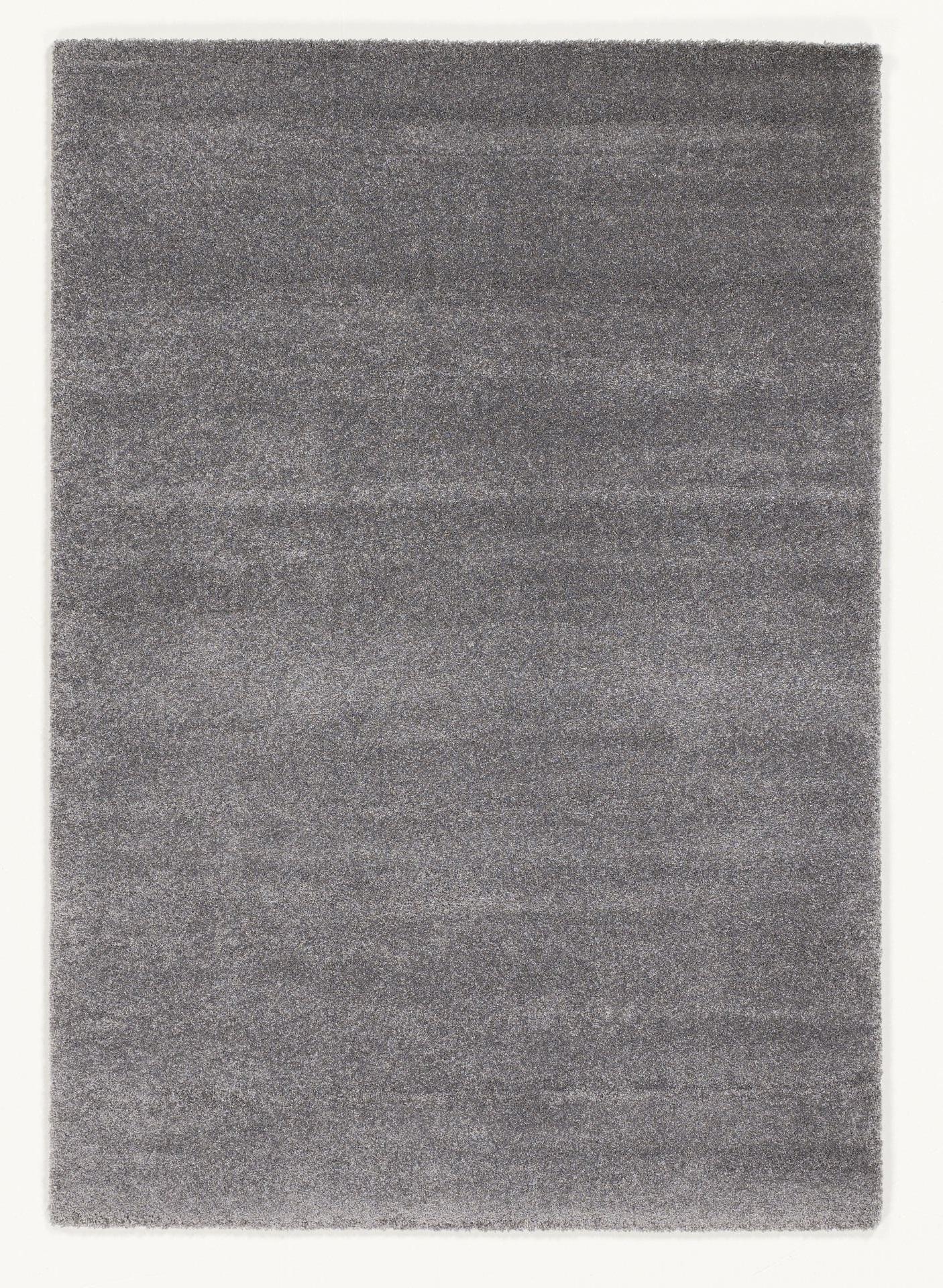 Hochflorteppich Bellevue Grau 200x290 cm - Grau, Basics, Textil (200/290cm) - Novel