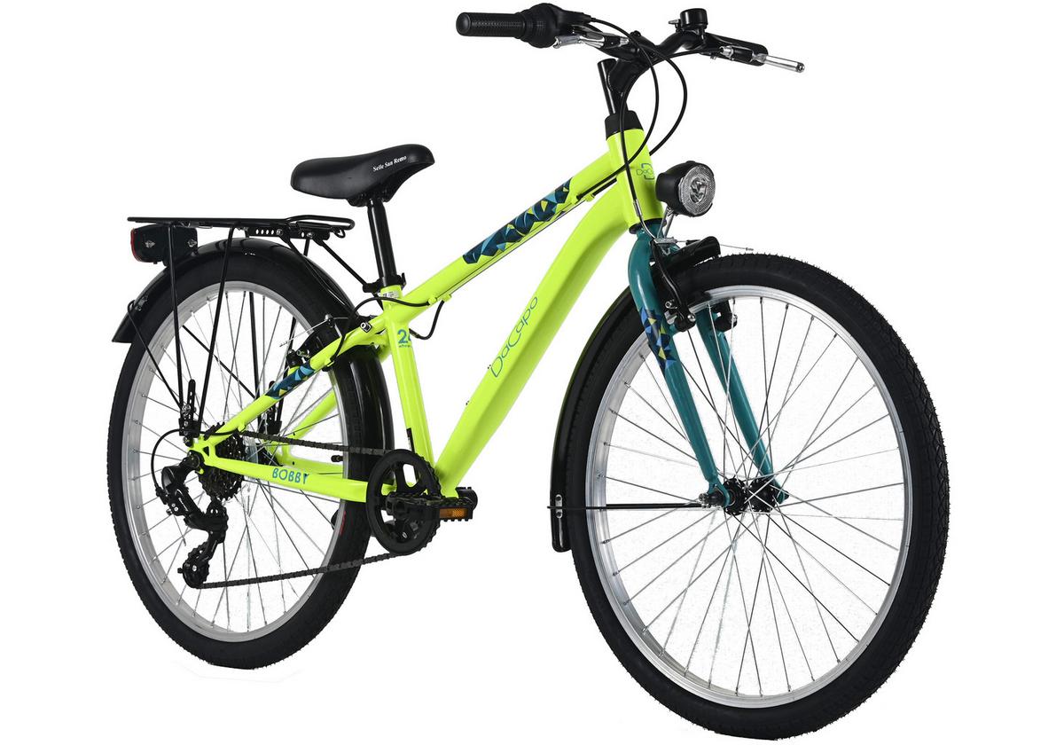 Dacapo Kinderfahrrad Bobby Gelb - Gelb, Basics, Metall (25/140/60cm)