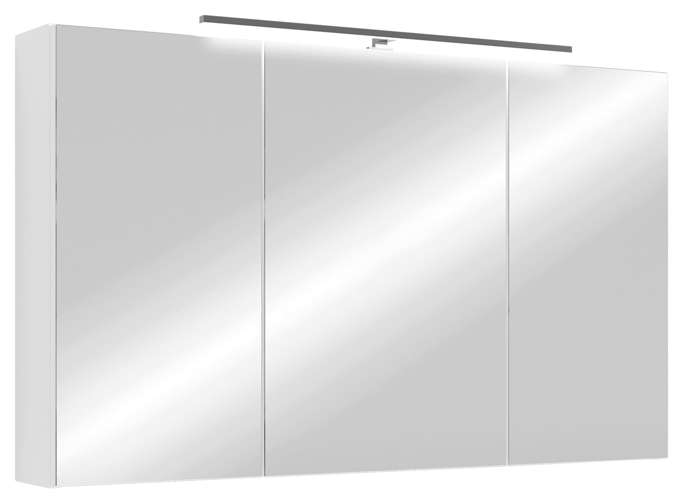 Spiegelschrank Spree Weiß B: 100 Cm