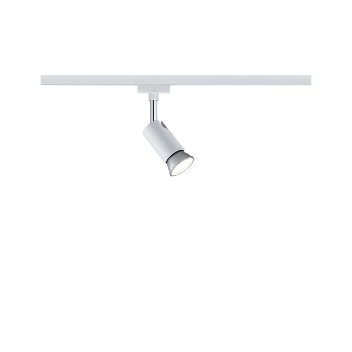 Schienensystem Urail Strahler 95330 LED-Spotkopf Schwenkbar - Weiß, Design, Metall (5,8/11/6,6cm) - Paulmann