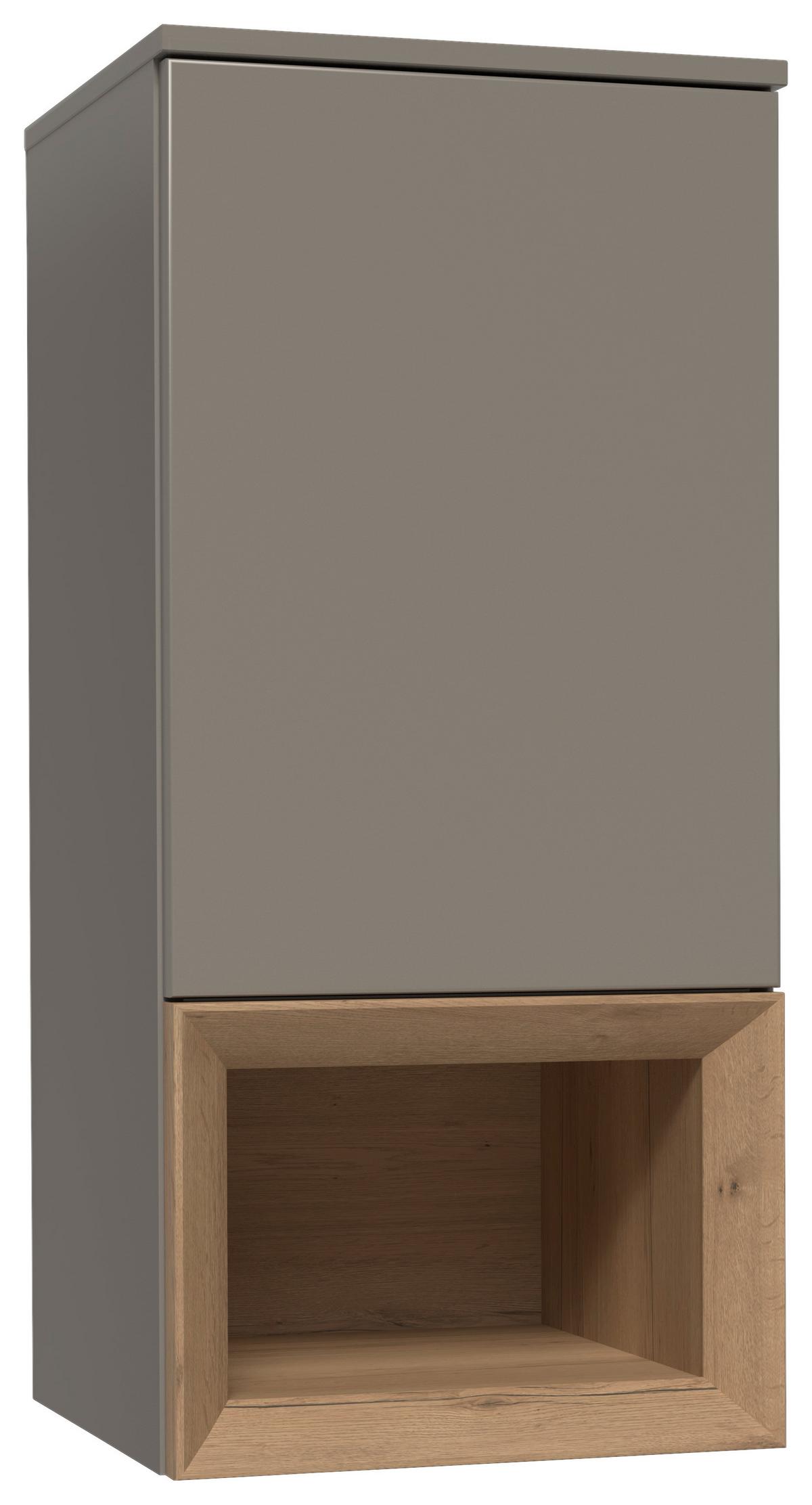 Hängeelement Las Vegas Taupegrau/Eiche Dekor  B: 40cm - Taupe/Eiche dunkel, MODERN, Holzwerkstoff (40/88/37cm) - Vertico