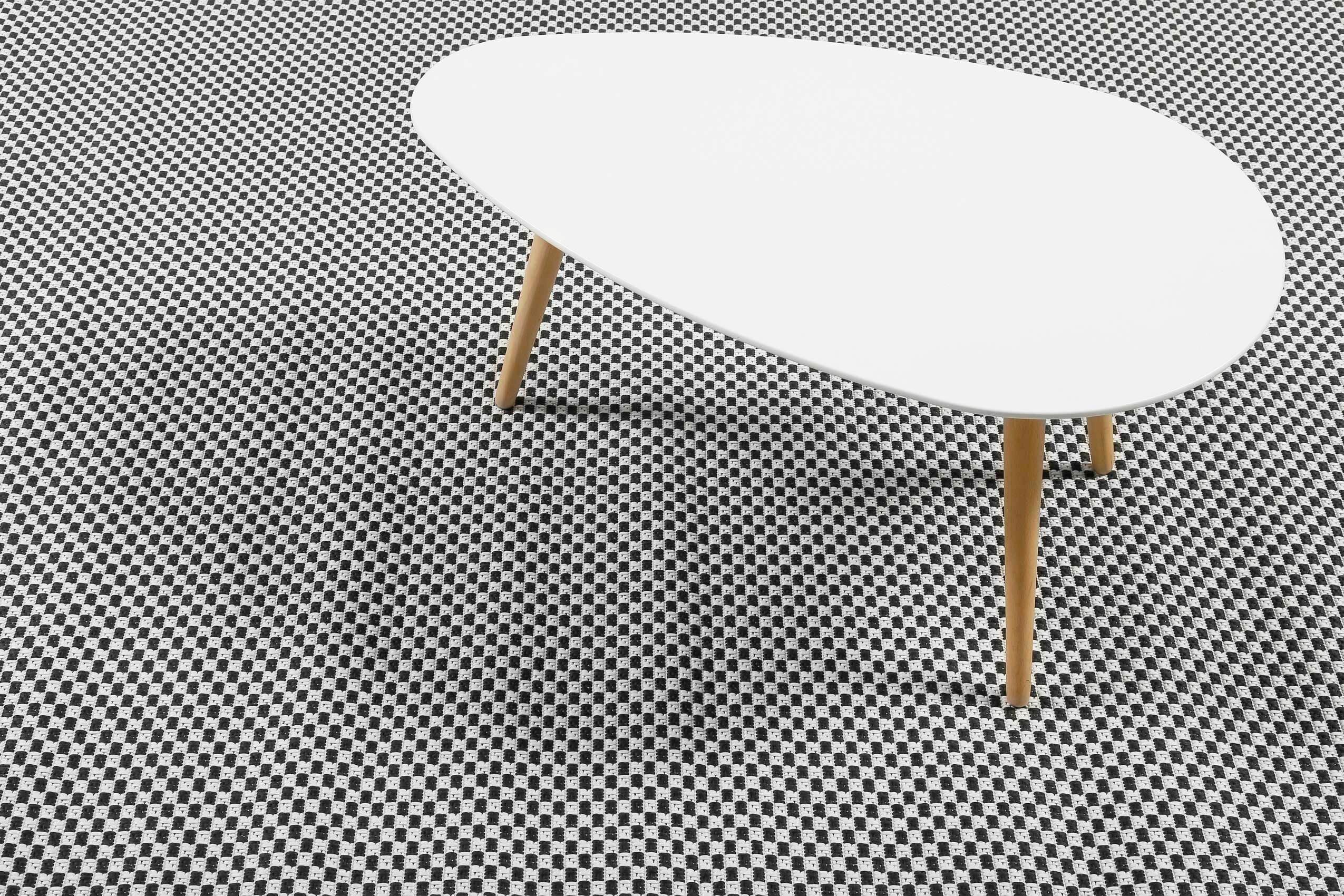 Outdoorteppich Raccoon - Schwarz, Design, Textil (133/200cm) - Esprit