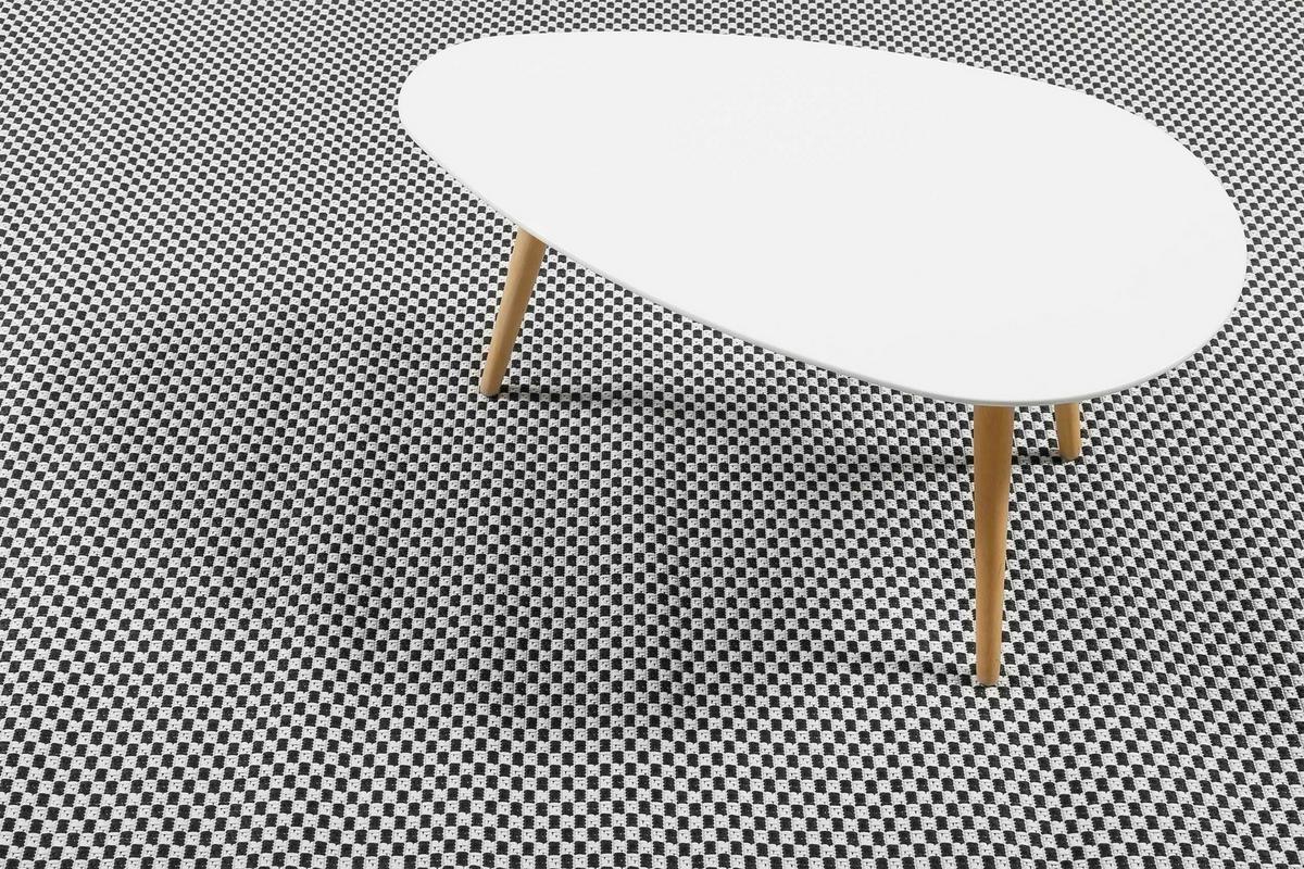 Outdoorteppich Raccoon - Schwarz, Design, Textil (120/170cm) - Esprit