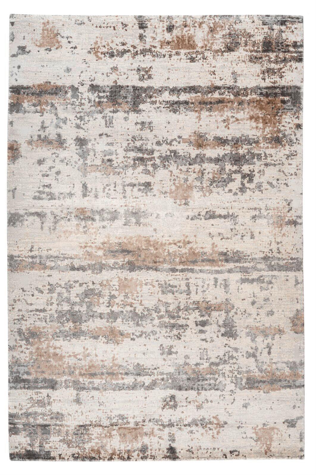 Flachwebteppich Taupe Gem 80 cm - Taupe, Basics, Textil (80kg) - Kayoom